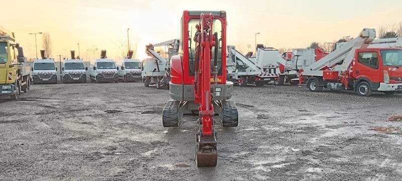 2017 Bobcat E26 mini excavator, rear view