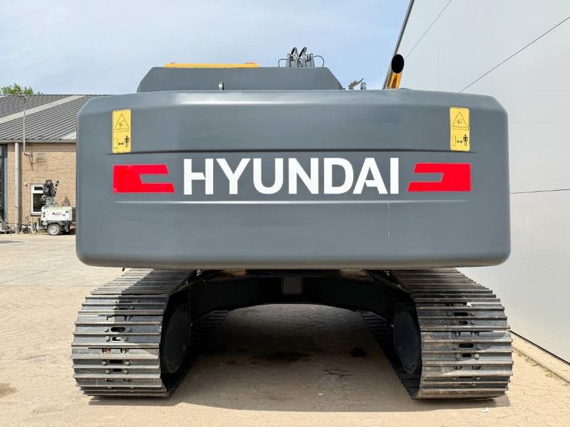 2025 Hyundai R215 SMART PLUS crawler excavator rear view