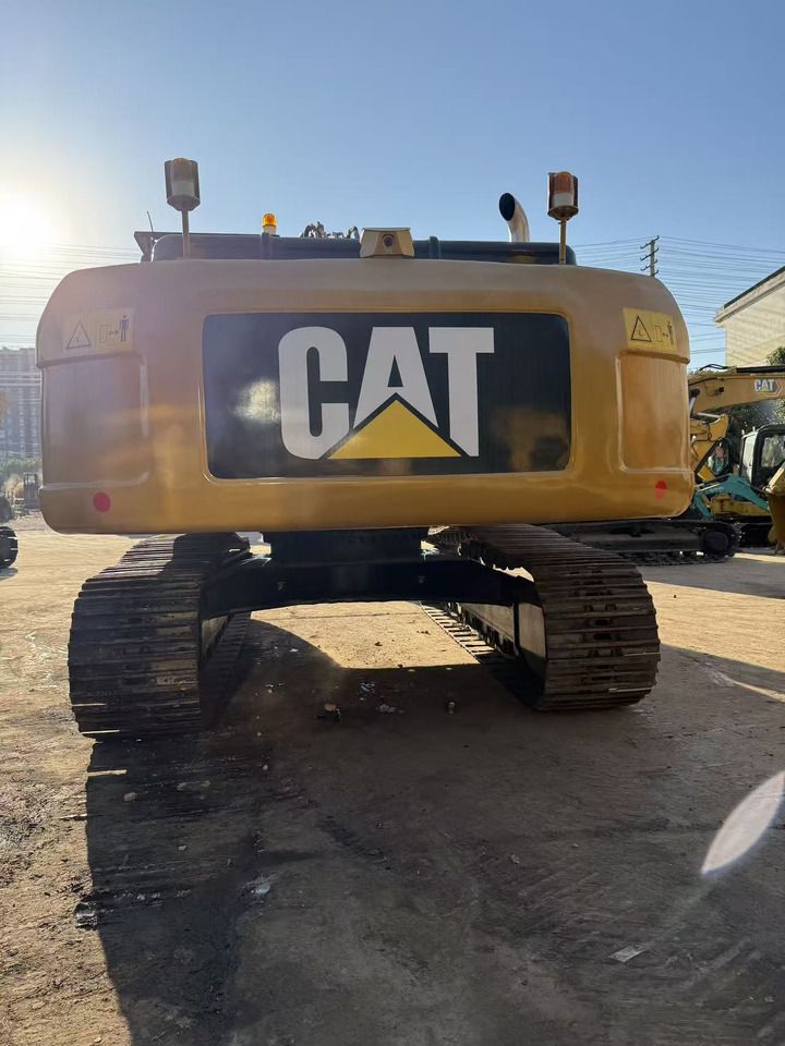 2020 Caterpillar 330D crawler excavator, rear view