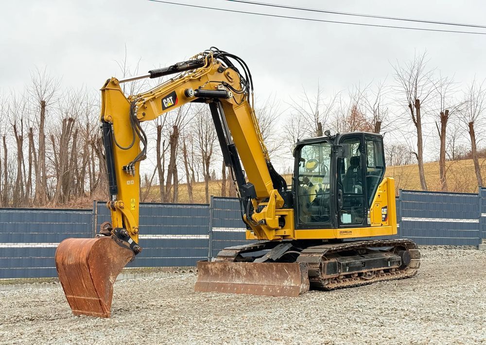 2019 Caterpillar 308CR mini excavator, side view