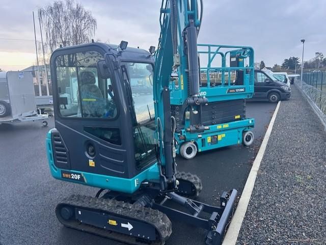 2025 Sunward SWE20F mini excavator, side view 2025 Sunward SWE20F mini excavator, side view
