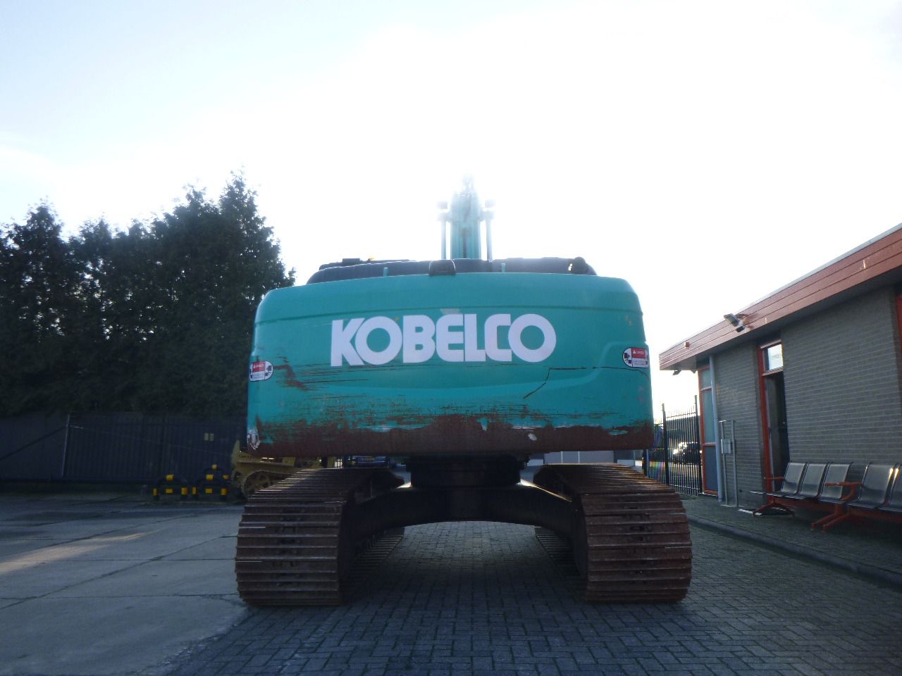 2019 Kobelco SK210LC-10E crawler excavator rear view
