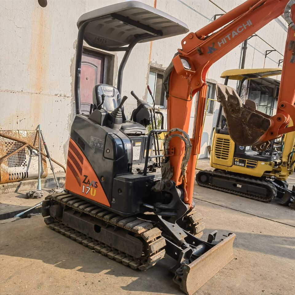 2024 Hitachi ZX17U mini excavator, side view 2024 Hitachi ZX17U mini excavator, side view
