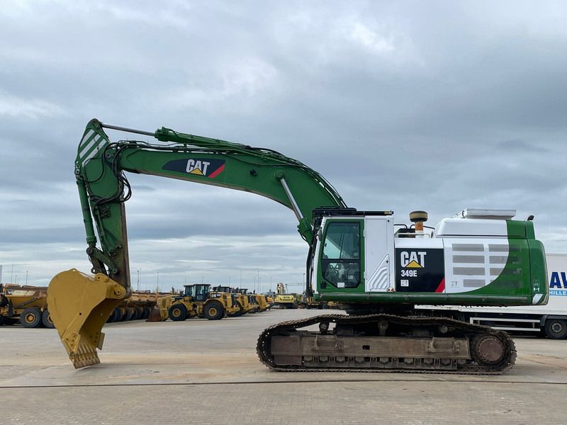 2012 Caterpillar 349EL crawler excavator, side view 2012 Caterpillar 349EL crawler excavator, side view