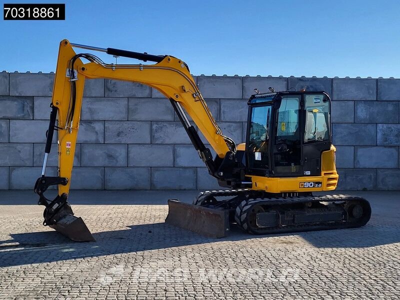 2022 JCB 90Z-2 mini excavator side view 2022 JCB 90Z-2 mini excavator side view