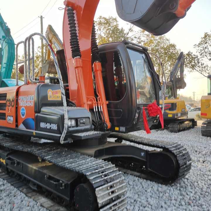 2024 Hitachi ZX130 crawler excavator, side view