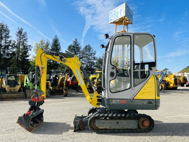 2019 Wacker Neuson ET16 mini excavator, side view