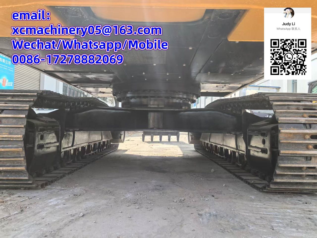 2024 Sany SY365 crawler excavator undercarriage view 2024 Sany SY365 crawler excavator undercarriage view