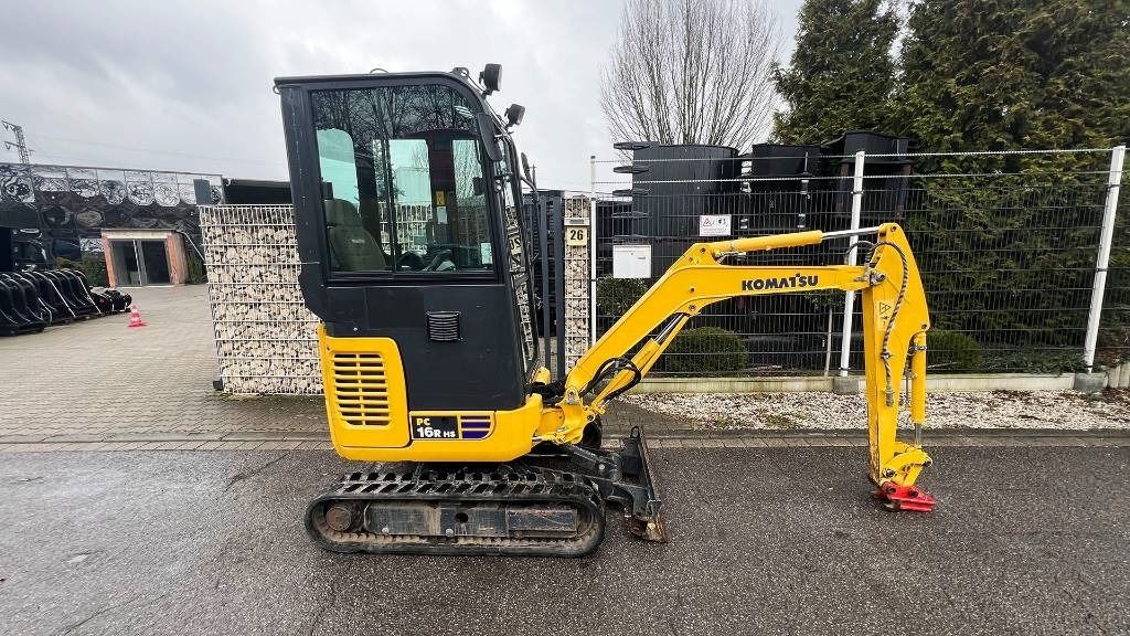 2019 Komatsu PC16R-3HS mini excavator, side view 2019 Komatsu PC16R-3HS mini excavator, side view