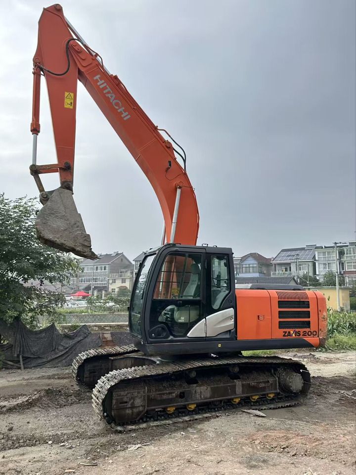 2022 Hitachi Zaxis 200 crawler excavator side view 2022 Hitachi Zaxis 200 crawler excavator side view