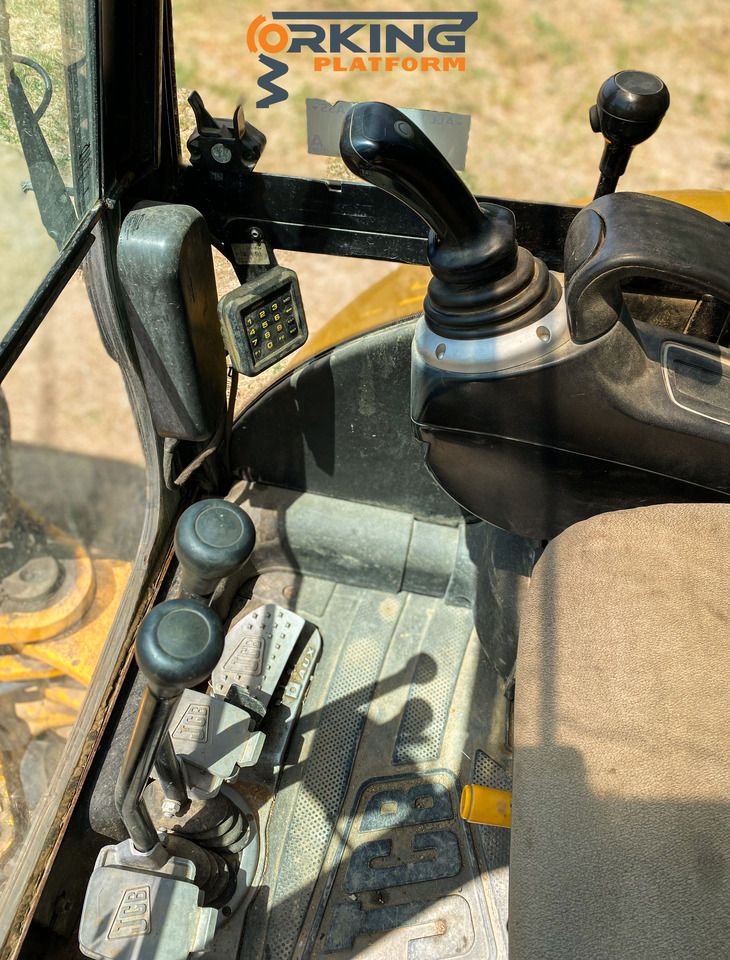2015 JCB 8030 ZTS mini excavator interior cab view 2015 JCB 8030 ZTS mini excavator interior cab view
