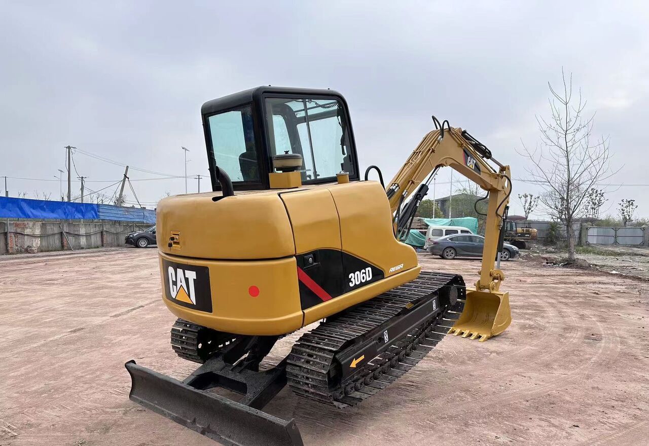 2021 Caterpillar 306D crawler excavator, rear three-quarter view 2021 Caterpillar 306D crawler excavator, rear three-quarter view