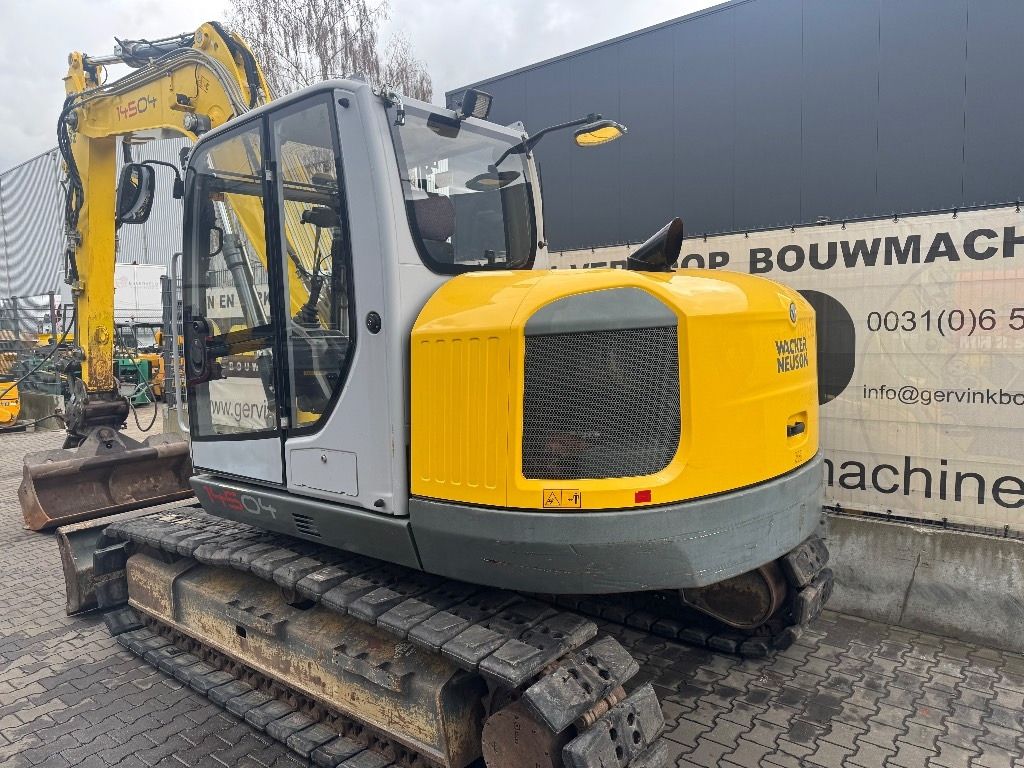 2015 Wacker Neuson 14504 crawler excavator, rear three-quarter view 2015 Wacker Neuson 14504 crawler excavator, rear three-quarter view