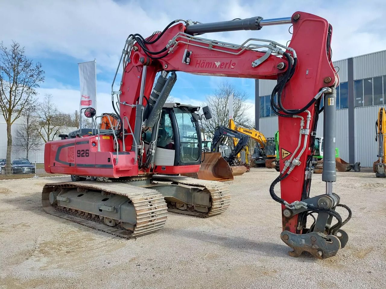 2019 Liebherr R926 crawler excavator, side view