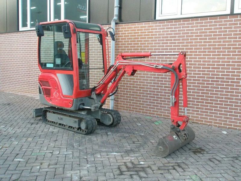 2017 Yanmar SV17 mini excavator, side view 2017 Yanmar SV17 mini excavator, side view