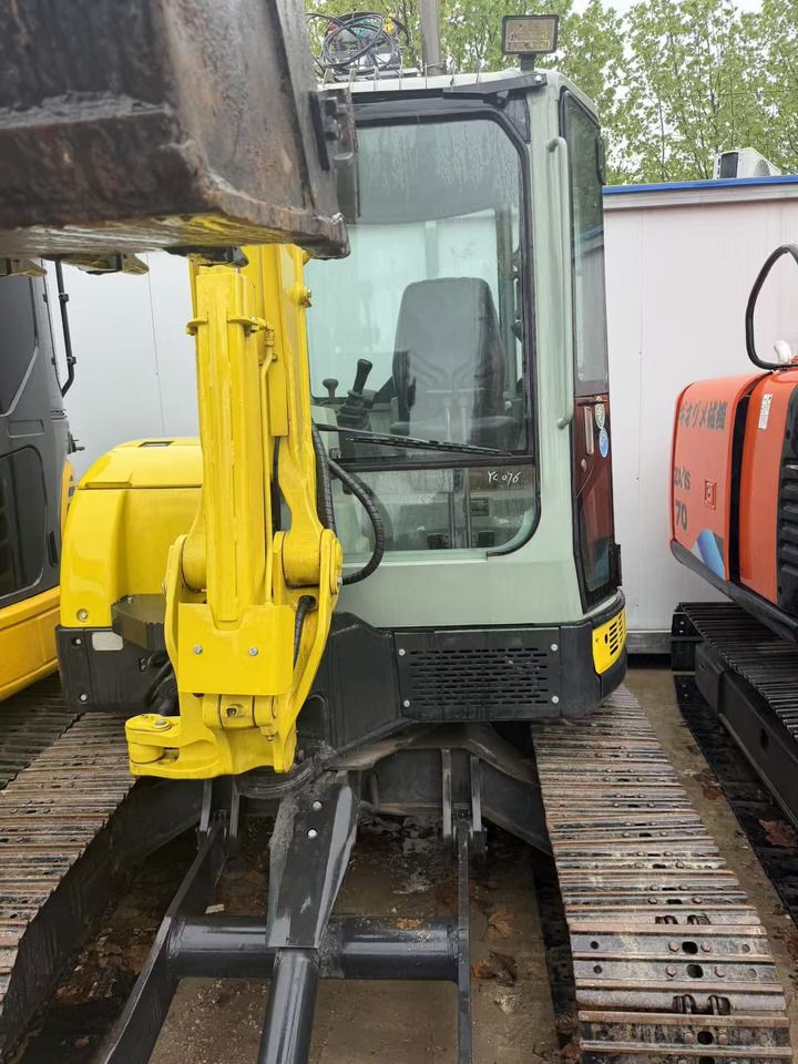 2024 Yanmar ViO55 mini excavator front view 2024 Yanmar ViO55 mini excavator front view