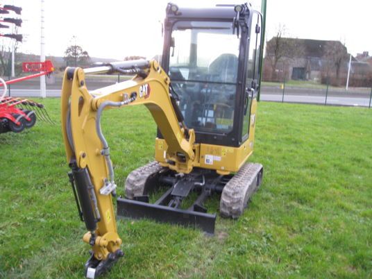2023 Caterpillar 301.8 mini excavator, front three-quarter view 2023 Caterpillar 301.8 mini excavator, front three-quarter view