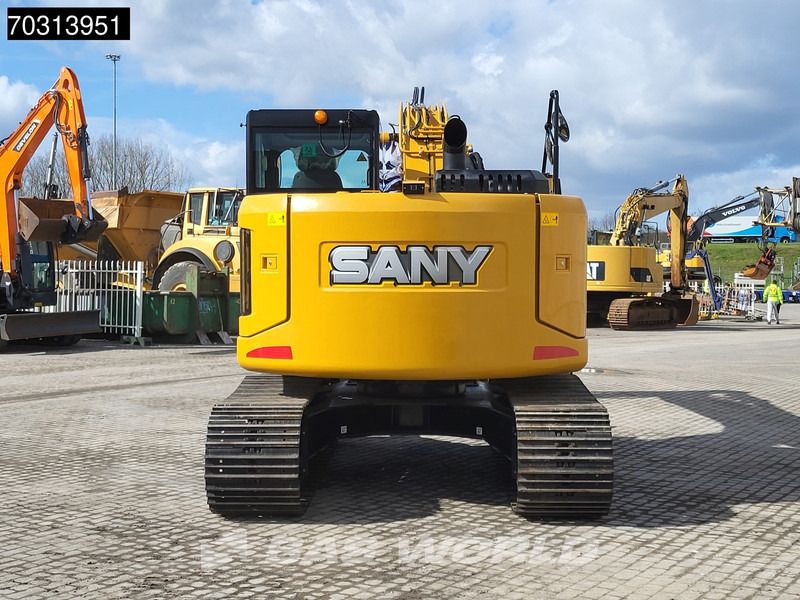 2024 Sany SY155U crawler excavator, rear view 2024 Sany SY155U crawler excavator, rear view