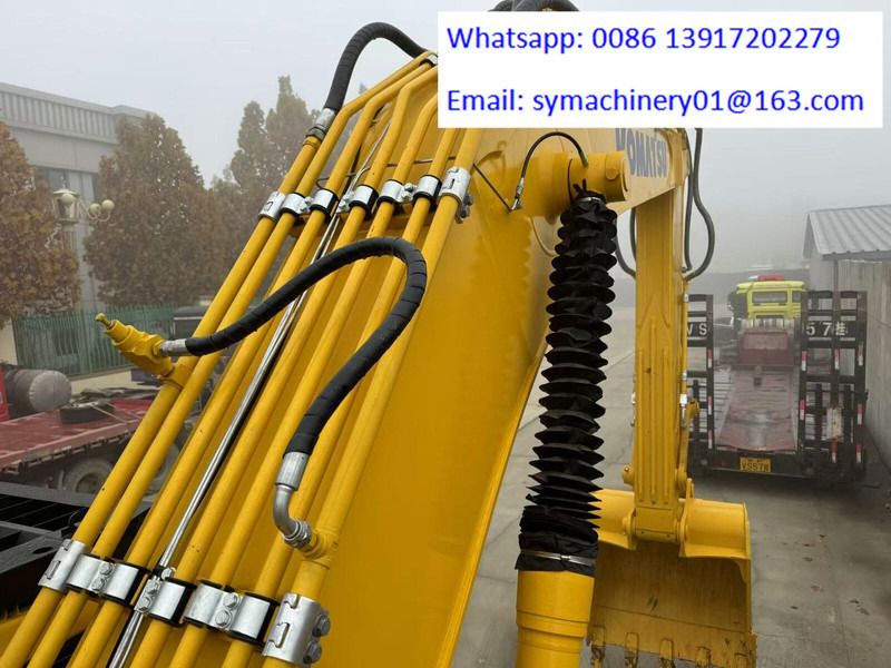 2023 Komatsu PC360 crawler excavator boom and hydraulic detail 2023 Komatsu PC360 crawler excavator boom and hydraulic detail