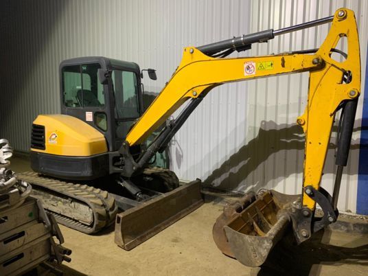 2012 Bobcat E50 mini excavator, side view 2012 Bobcat E50 mini excavator, side view