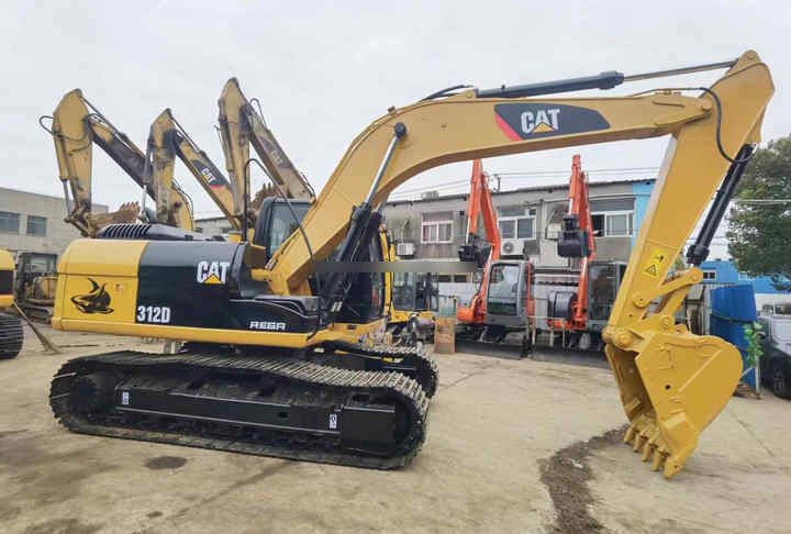 2016 Caterpillar 312D2 crawler excavator, side profile view 2016 Caterpillar 312D2 crawler excavator, side profile view