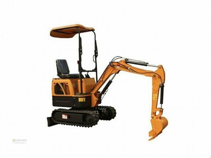 2022 Vemac XN08 mini excavator, side view