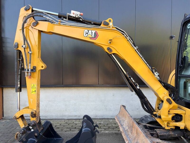 2020 Caterpillar 303.5ECR mini excavator boom and bucket view