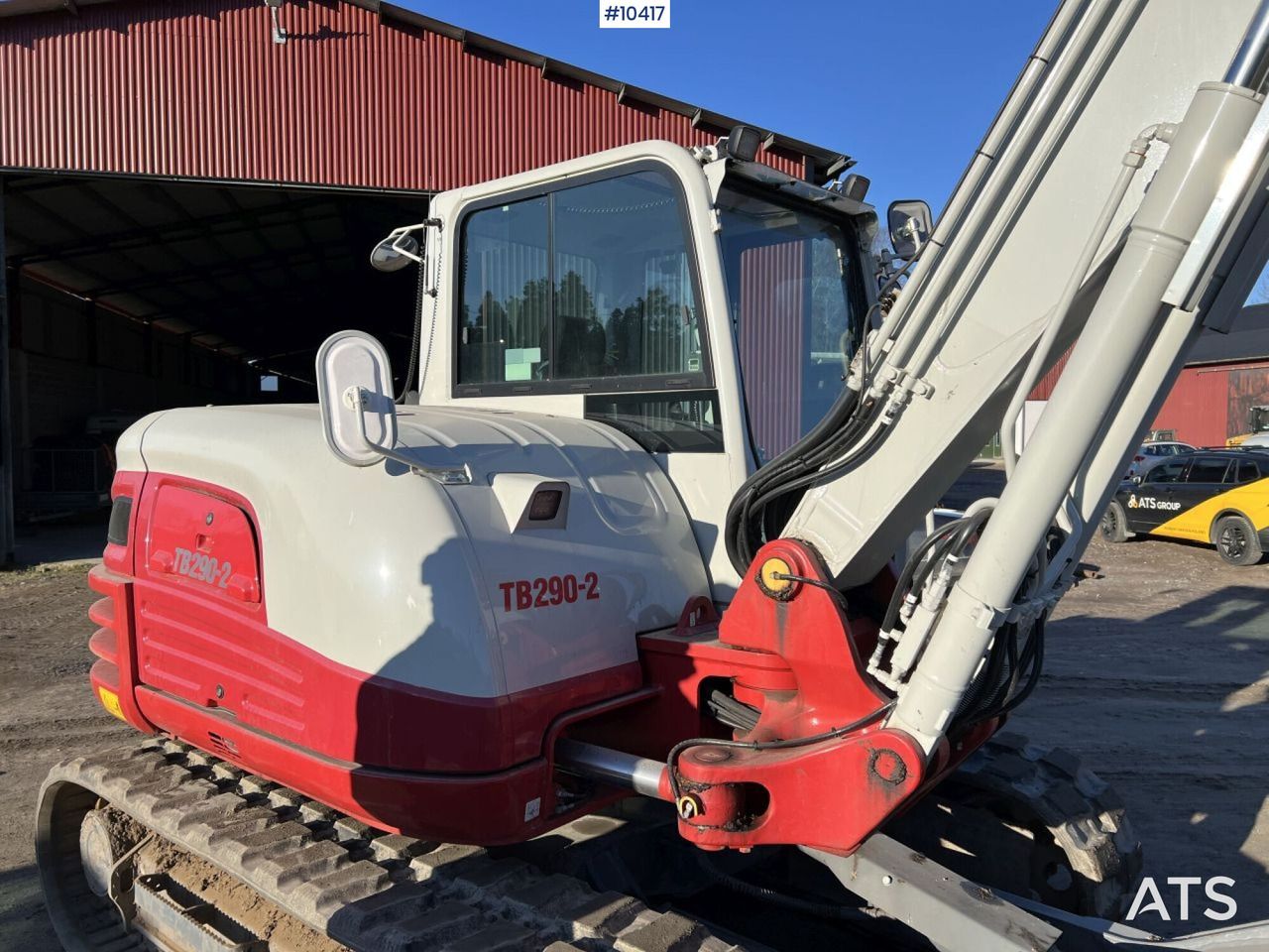 2022 Takeuchi TB290-2 mini excavator side view 2022 Takeuchi TB290-2 mini excavator side view