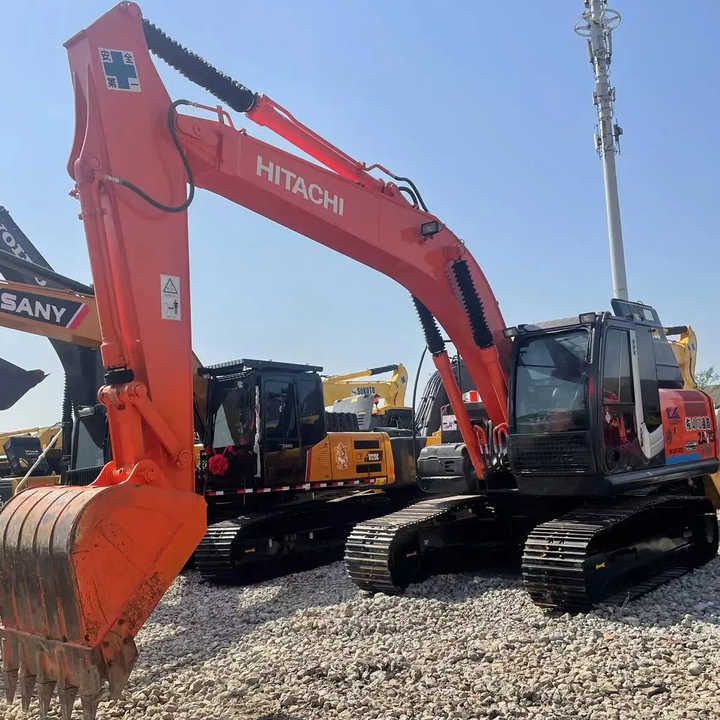 2019 Hitachi ZX200-3 crawler excavator, front three-quarter view