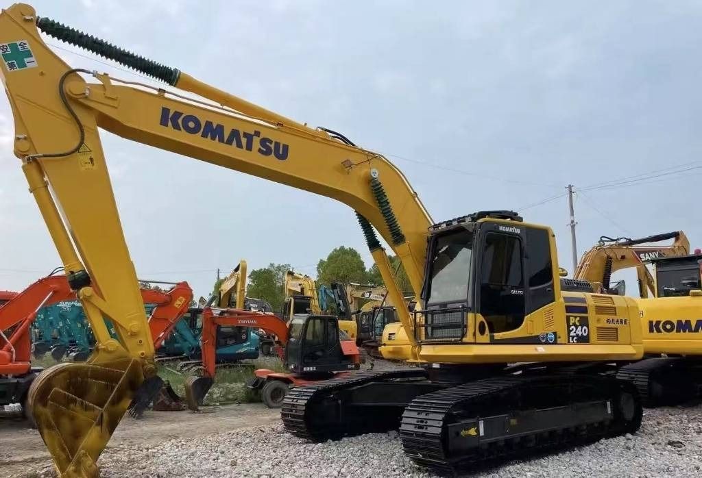 2024 Komatsu PC240LC crawler excavator, side view