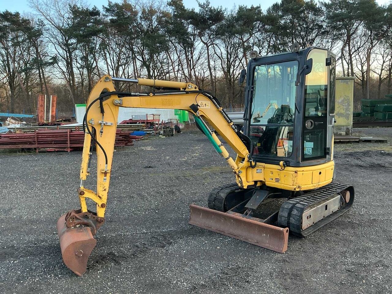 2013 Komatsu PC26 mini excavator, side view 2013 Komatsu PC26 mini excavator, side view