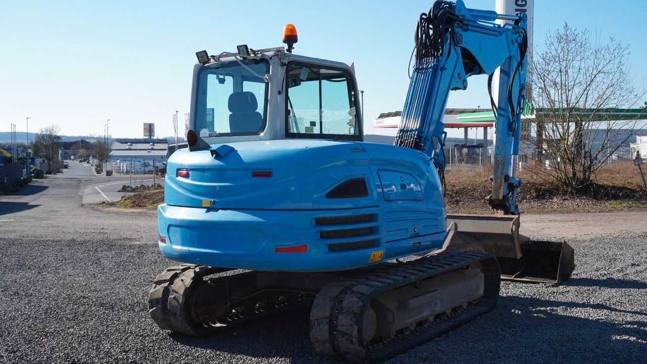 2017 Takeuchi TB290 mini excavator, rear three-quarter view 2017 Takeuchi TB290 mini excavator, rear three-quarter view