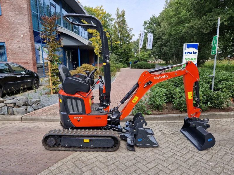 2026 Kubota U10-5 mini excavator side view