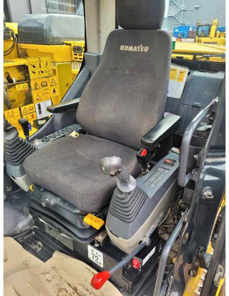 2017 Komatsu PC138US-11 crawler excavator interior cab view 2017 Komatsu PC138US-11 crawler excavator interior cab view