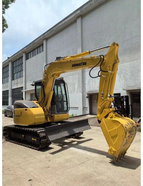 2021 Komatsu PC78US-6 crawler excavator, side profile view 2021 Komatsu PC78US-6 crawler excavator, side profile view