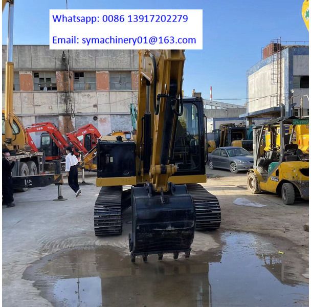 2023 Caterpillar 307.5 crawler excavator, rear view 2023 Caterpillar 307.5 crawler excavator, rear view