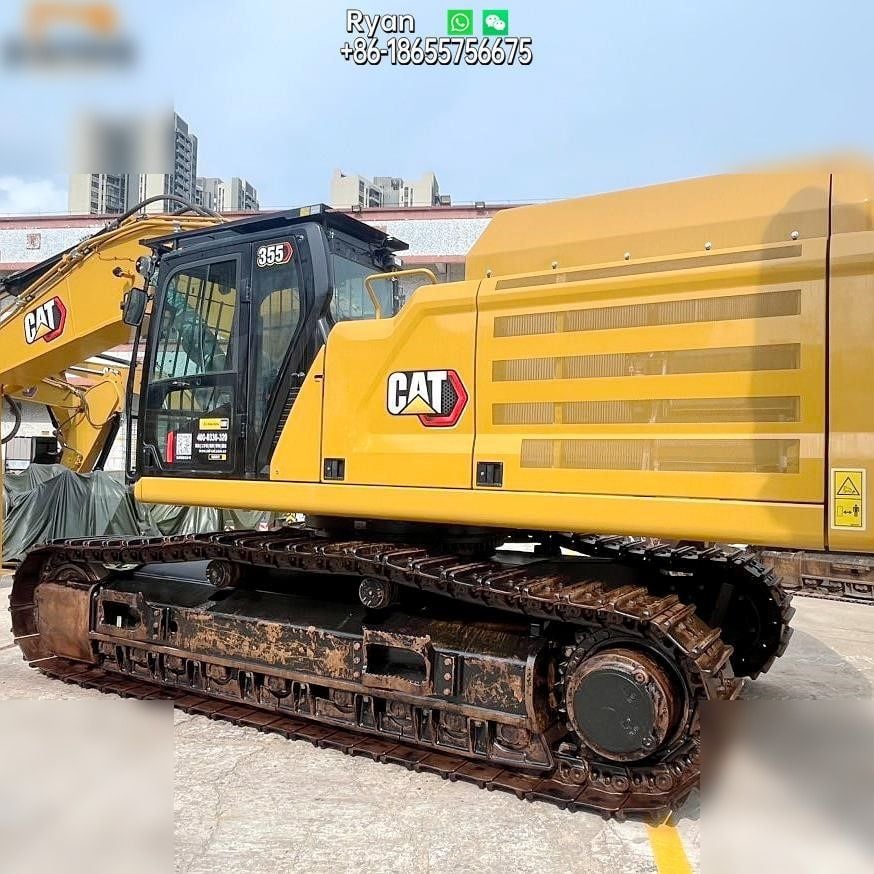 2024 Caterpillar 355 crawler excavator side view