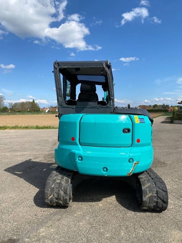 2024 Kobelco SK58SRX-7 mini excavator, rear view 2024 Kobelco SK58SRX-7 mini excavator, rear view