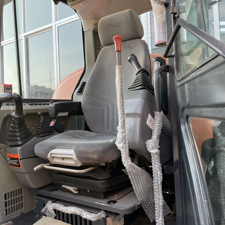 Doosan DX60-9C mini excavator interior cab view