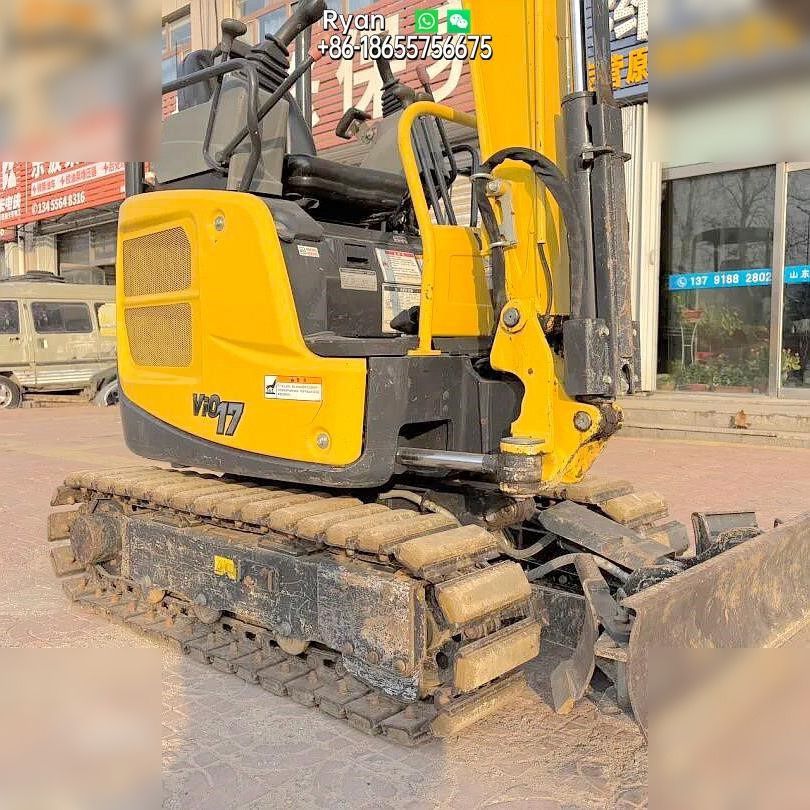 2021 Yanmar VIO 17 mini excavator, side view 2021 Yanmar VIO 17 mini excavator, side view