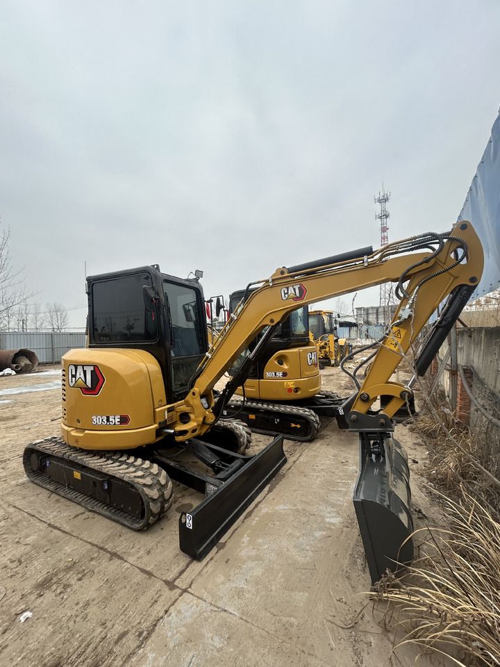 2024 Caterpillar 303.5E mini excavator, front three-quarter view 2024 Caterpillar 303.5E mini excavator, front three-quarter view