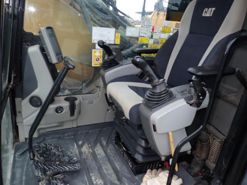 2018 Caterpillar 326FLN crawler excavator cab interior view 2018 Caterpillar 326FLN crawler excavator cab interior view