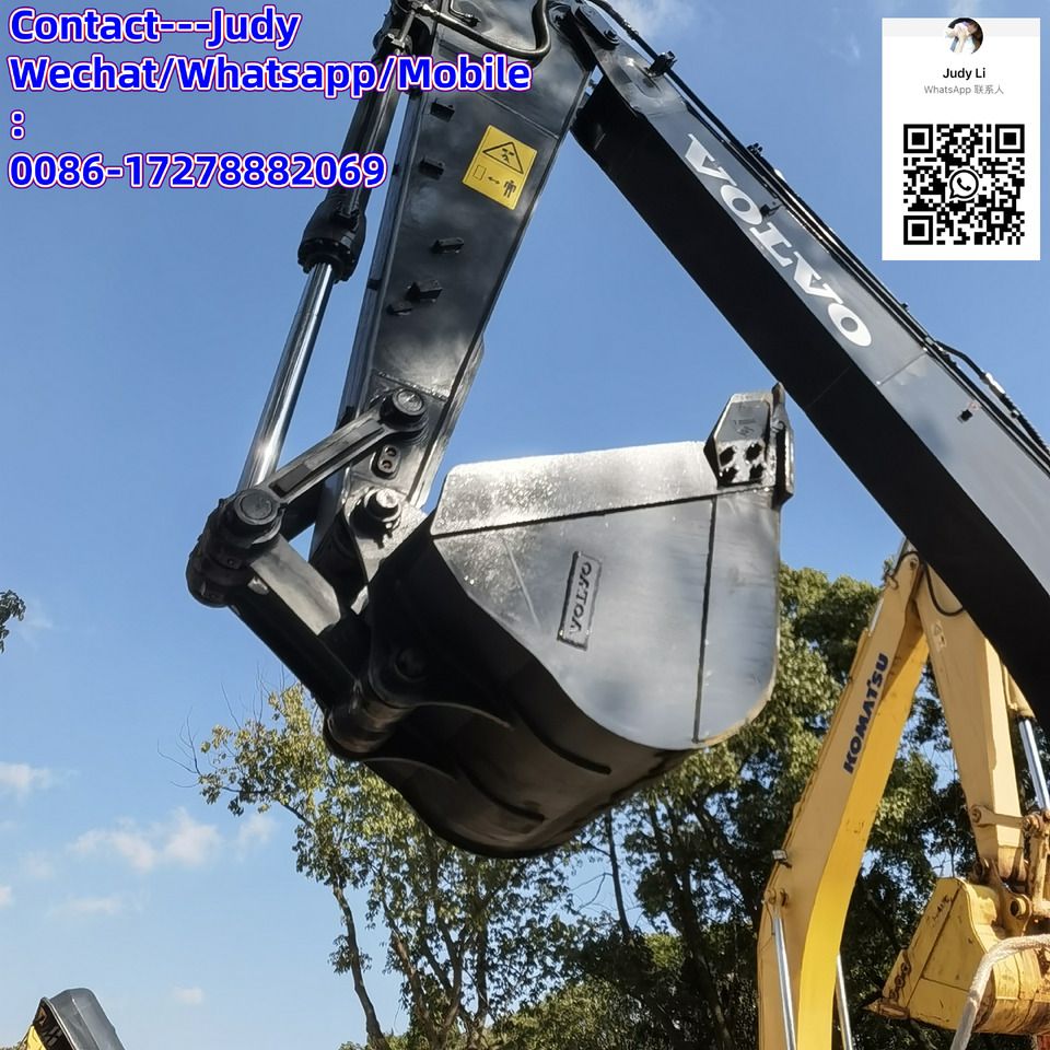 2020 Volvo EC140 crawler excavator bucket and boom detail