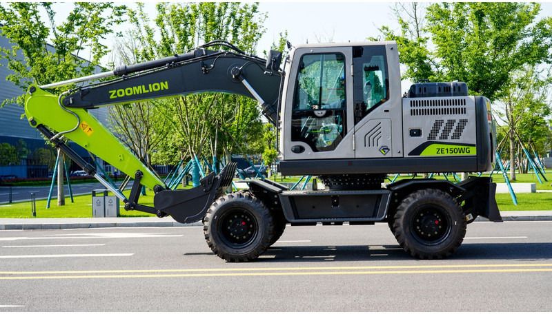 2025 Zoomlion ZE150WG wheel excavator side view 2025 Zoomlion ZE150WG wheel excavator side view