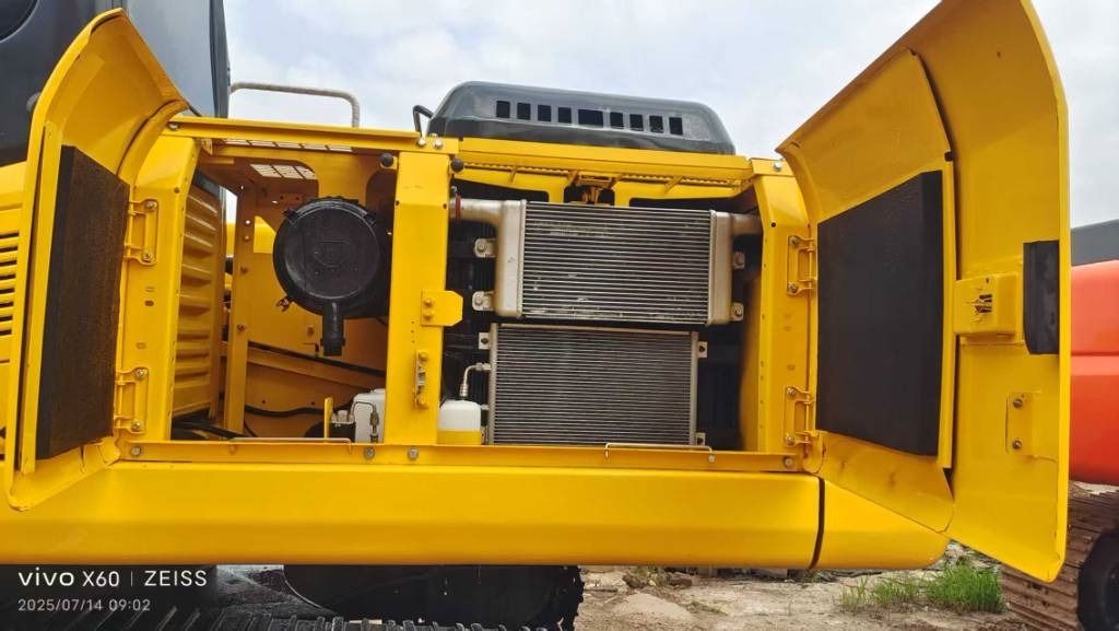 2023 Komatsu PC220-7 crawler excavator engine compartment view 2023 Komatsu PC220-7 crawler excavator engine compartment view