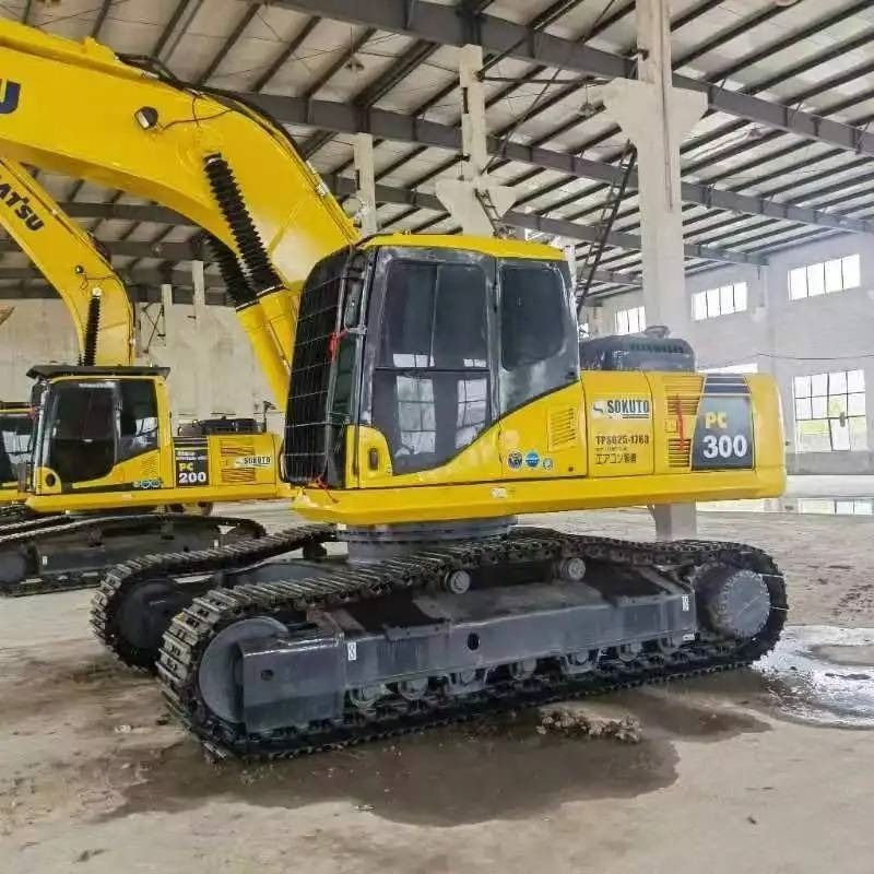 2023 Komatsu PC300-7 crawler excavator, side view