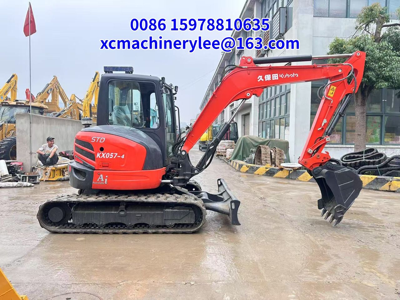 Mini pelle Kubota KX057-4 2023 Mini pelle Kubota KX057-4 2023