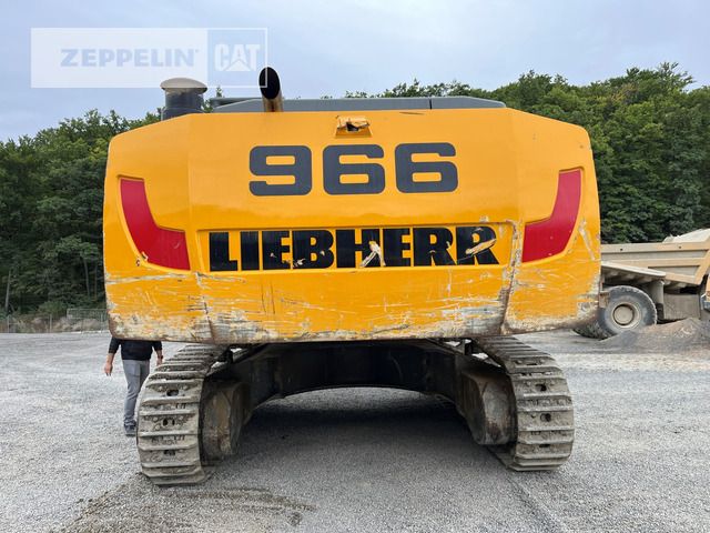 2017 Liebherr R966 crawler excavator rear view 2017 Liebherr R966 crawler excavator rear view