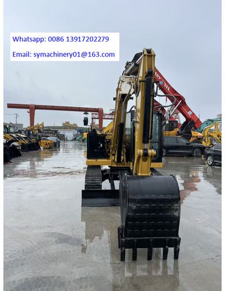 2026 Caterpillar 307 mini excavator rear view