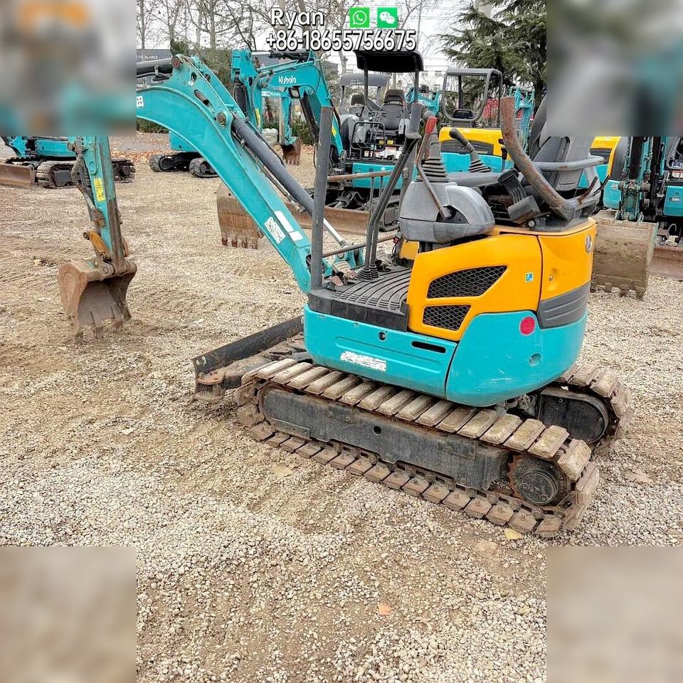 2020 Kubota U15-3 Mini Excavator, rear three-quarter view 2020 Kubota U15-3 Mini Excavator, rear three-quarter view